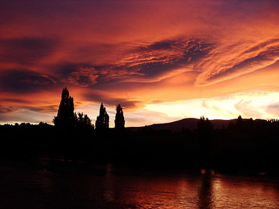 freaky sunset