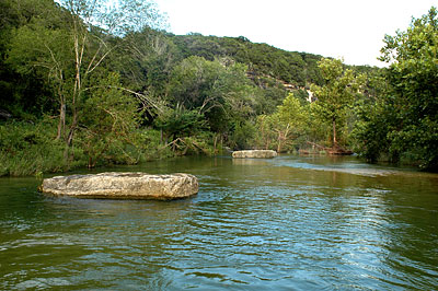 Barton Creek late afternoon